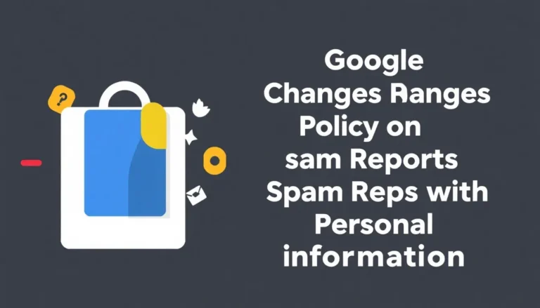 GOOGLE ΑΛΛΆΖΕΙ ΠΟΛΙΤΙΚΉ ΓΙΑ ΑΝΑΦΟΡΈΣ SPAM ΜΕ ΠΡΟΣΩΠΙΚΆ ΣΤΟΙΧΕΊΑ