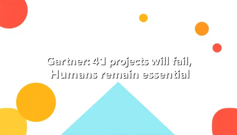 GARTNER: 40% ΤΩΝ ΈΡΓΩΝ AI ΘΑ ΑΠΟΤΎΧΟΥΝ - ΟΙ ΆΝΘΡΩΠΟΙ ΠΑΡΑΜΈΝΟΥΝ ΑΠΑΡΑΊΤΗΤΟΙ
