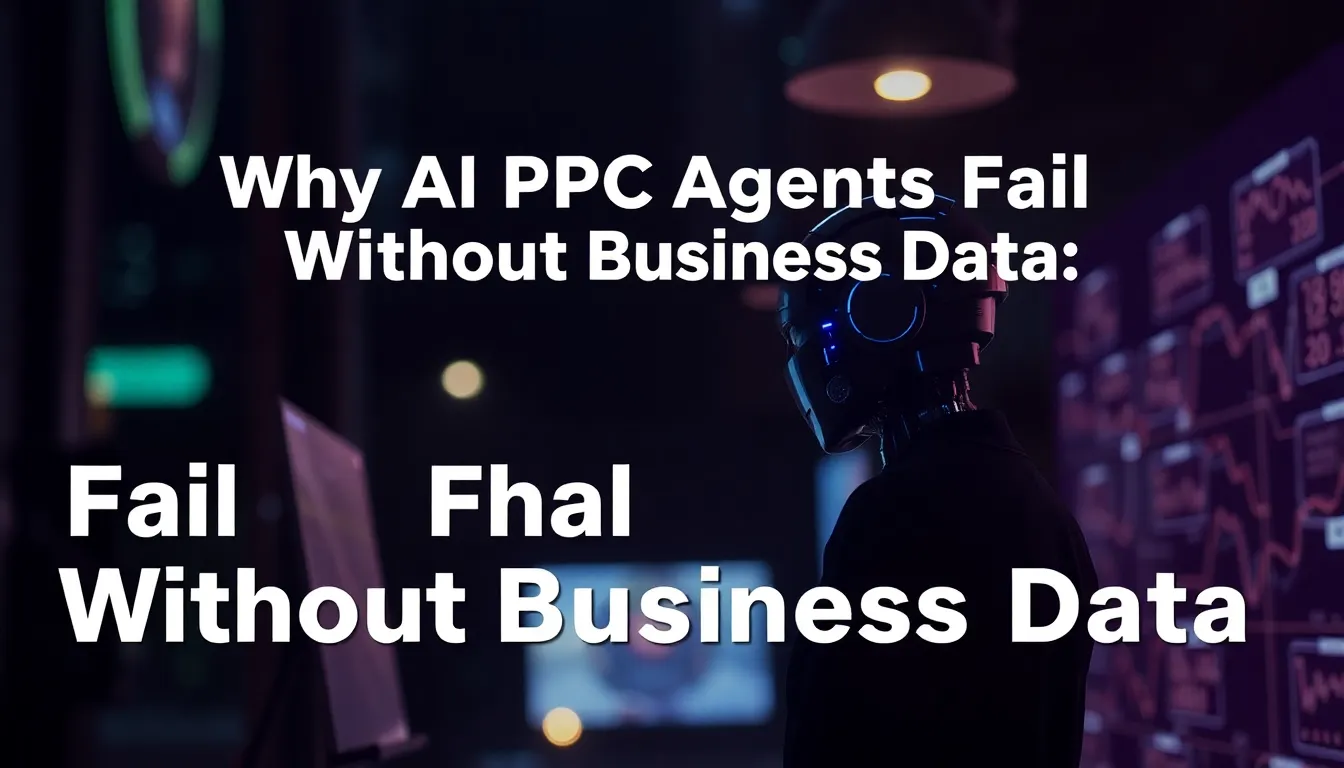 ΓΙΑΤΊ ΟΙ AI AGENTS PPC ΑΠΟΤΥΓΧΆΝΟΥΝ ΧΩΡΊΣ ΕΠΙΧΕΙΡΗΜΑΤΙΚΆ ΔΕΔΟΜΈΝΑ